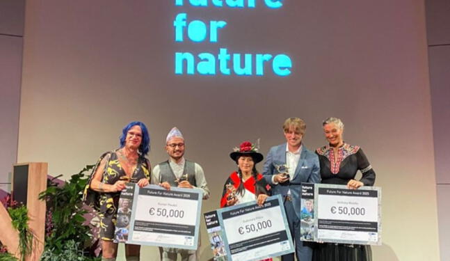 Bióloga peruana gana premio por proteger los bosques