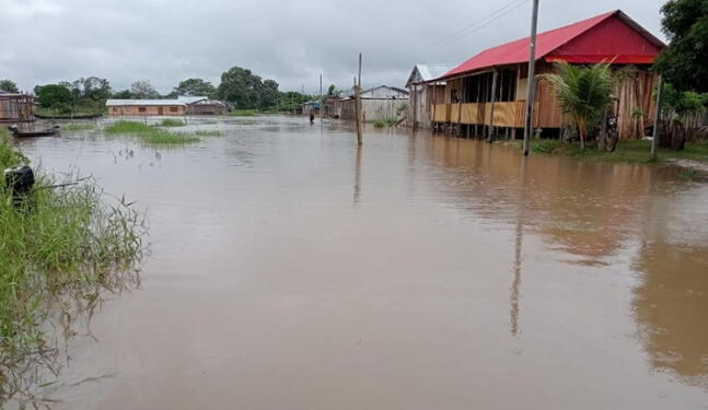 Loreto: Un centenar de damnificados por inundación en Putumayo
