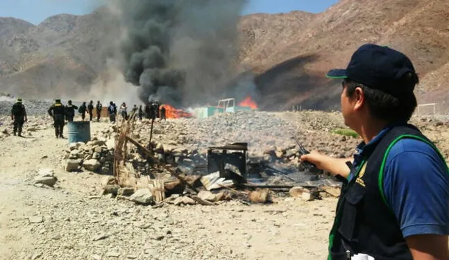Policía incauta toneladas de productos destinados a la minería ilegal