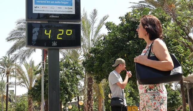 Europa soportará temperatura de más de 40 grados