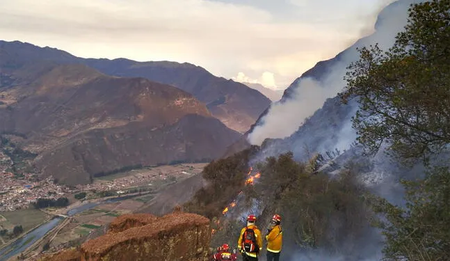 Cusco soportó 11 incendios forestales en lo que va del año