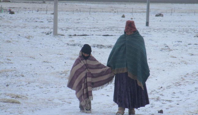 Más de 1.1 millones de peruanos en alto riesgo por bajas temperaturas