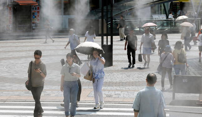 Japón: Más de 10 000 hospitalizados por altísimas temperaturas