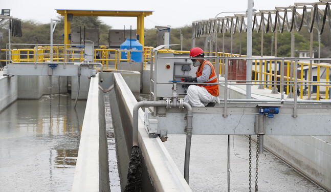 Perú rehabilita 47 plantas de tratamiento de aguas residuales