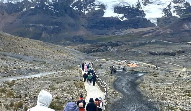 Nevado Pastoruri recibió más de 5,000 durante Fiestas Patrias