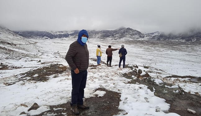 Temperatura descenderá hasta los -19 grados en la sierra