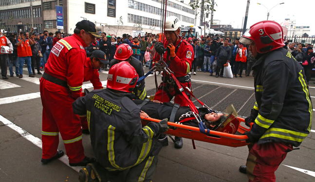 Perú despliega segundo Simulacro Nacional Multipeligro 2025