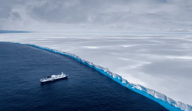 Iceberg más grande del mundo flota hacia su desaparición