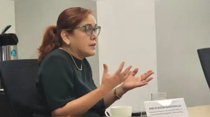 Ana Quintanilla resaltó que la transformación digital no solo conecta redes, sino también personas y oportunidades.   
