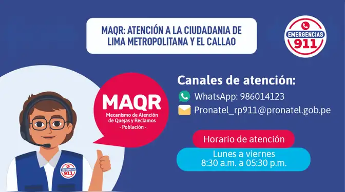 El Proyecto 911 permitirá centralizar la atención de emergencias en Lima Metropolitana y el Callao.