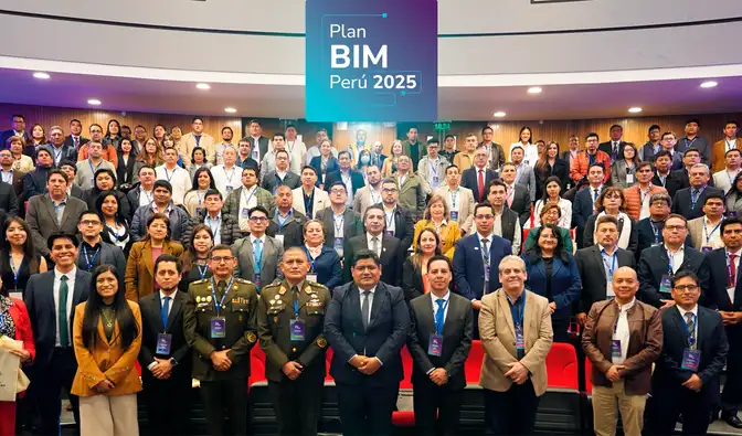 Plan BIM Perú 2025: 4.000 usuarios en evento para la transformación digital de la inversión pública