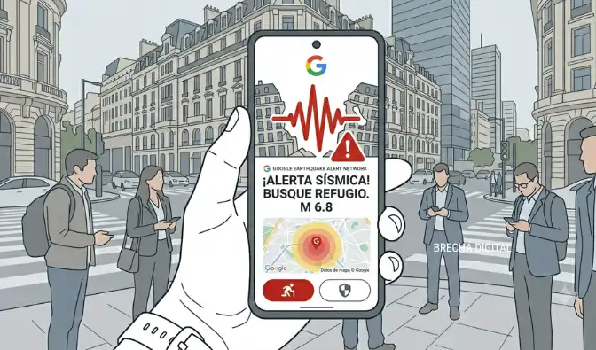 alerta sisimica de google