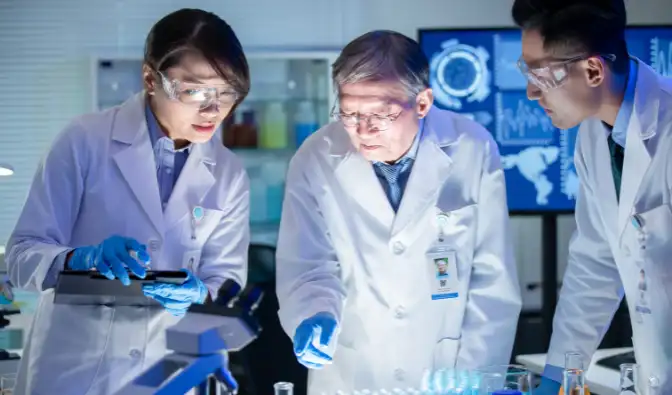 Laboratorio de investigación aplicada donde se desarrollan proyectos de innovación científica para el sector productivo.