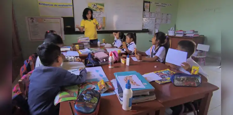  <em>Fortalecimiento de la gestión educativa. Fuente: Difusión.</em>    