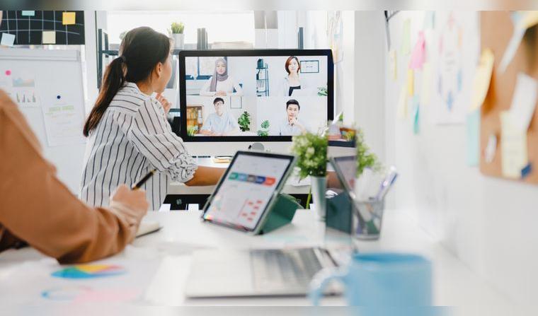 En diversas zonas de Perú se fomenta el trabajo híbrido. Fuente: Envato.  