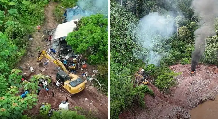Selva Central en emergencia: Minería ilegal contamina río Autiki y amenaza a comunidades asháninkas en Junín