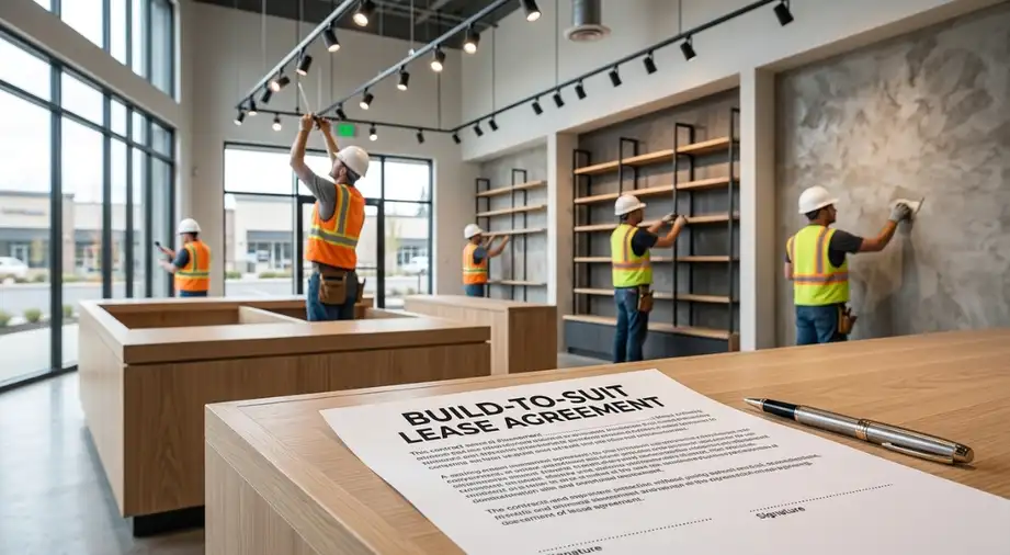 Alquiler de locales construidos a medida: claves del contrato Build-to-Suit